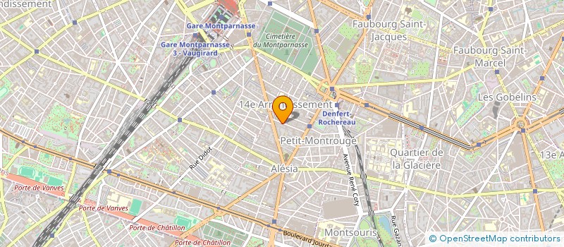 localisation de l'entreprise MADAME CLEMENCE MOUROUVIN  PARIS