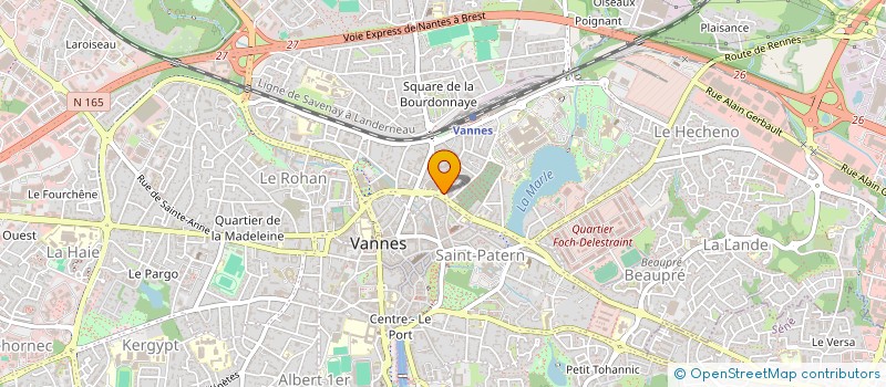 localisation de l'entreprise MADAME CLEMENCE MOY à VANNES