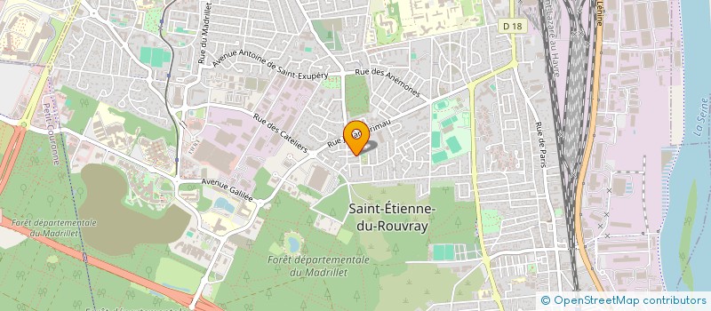 localisation de l'entreprise MADAME CLEMENCE MULOT  SAINT-ETIENNE-DU-ROUVRAY