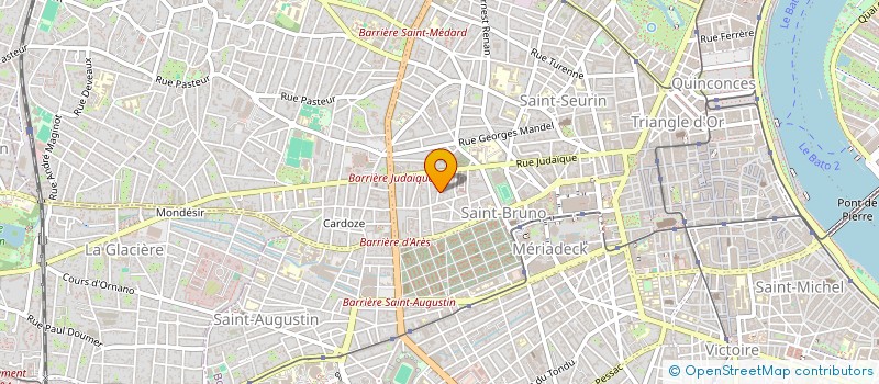 localisation de l'entreprise MADAME CLEMENCE MUNGROO  BORDEAUX