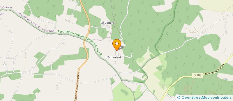 localisation de l'entreprise MADAME CLEMENCE NEBAS  SAINTE-CROIX-DE-MAREUIL