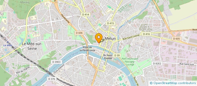 localisation de l'entreprise MADAME CLEMENCE NGUON à MELUN