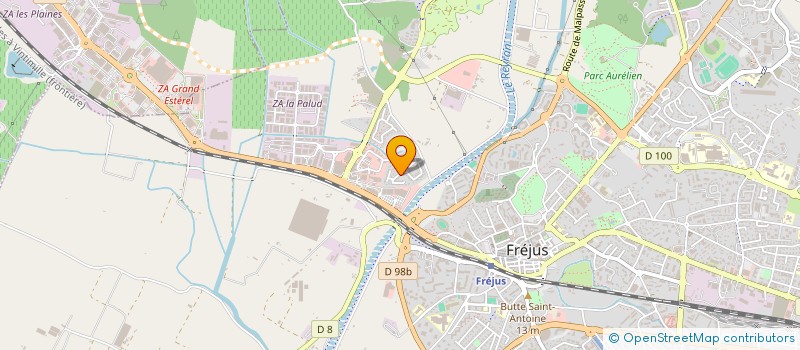 localisation de l'entreprise MADAME CLEMENCE NOLLET à FREJUS