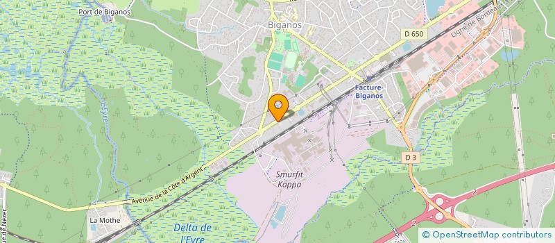 localisation de l'entreprise MADAME CLEMENCE OLIVET  BISCARROSSE