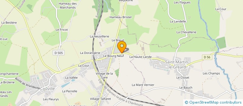 localisation de l'entreprise MADAME CLEMENCE OLIVIER  COUVILLE