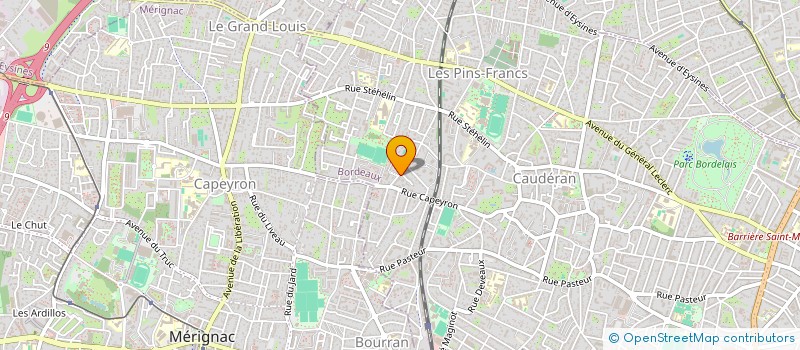 localisation de l'entreprise MADAME CLEMENCE ORFEVRE VIDAUD  BORDEAUX