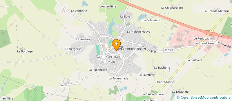 localisation de l'entreprise MADAME CLEMENCE PACHOT à SEVREMOINE