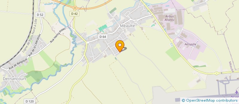 localisation de l'entreprise MADAME CLEMENCE PANIER  MEAULTE