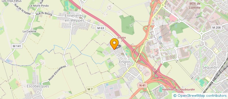 localisation de l'entreprise MADAME CLEMENCE PAREIN  ENGLOS