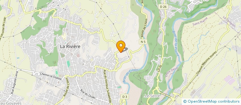 localisation de l'entreprise MADAME CLEMENCE PAYET  SAINT-LOUIS