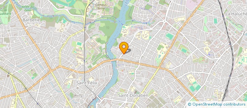 localisation de l'entreprise MADAME CLEMENCE PENSEC  NANTES