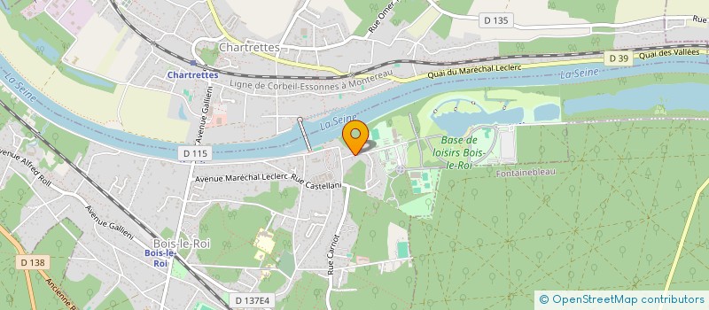 localisation de l'entreprise MADAME CLEMENCE PENVEN  BOIS-LE-ROI