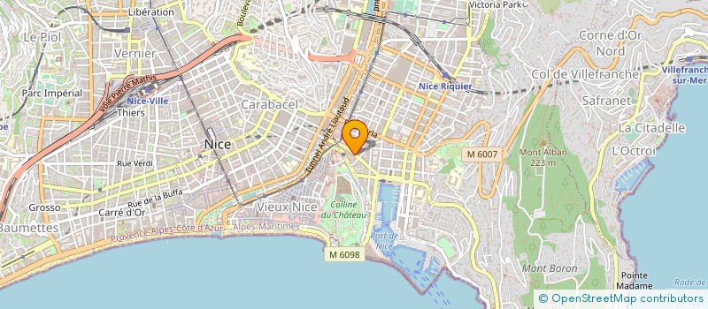 localisation de l'entreprise MADAME CLEMENCE PERRIN à NICE