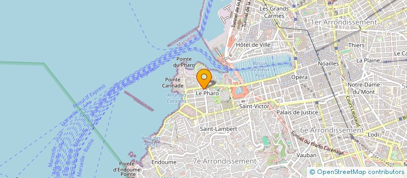 localisation de l'entreprise MADAME CLEMENCE PHELIP  MARSEILLE