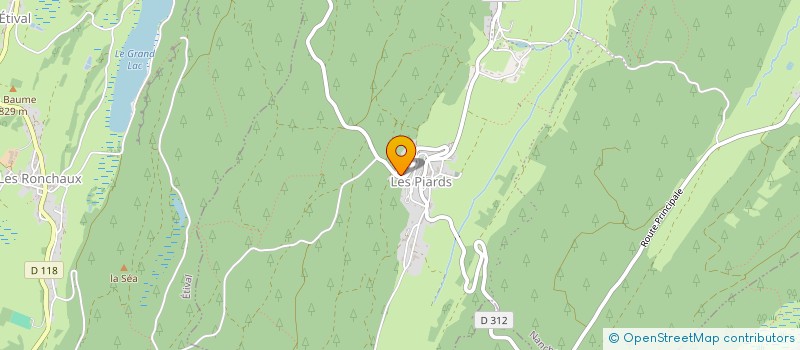 localisation de l'entreprise MADAME CLEMENCE PIARD  NANCHEZ