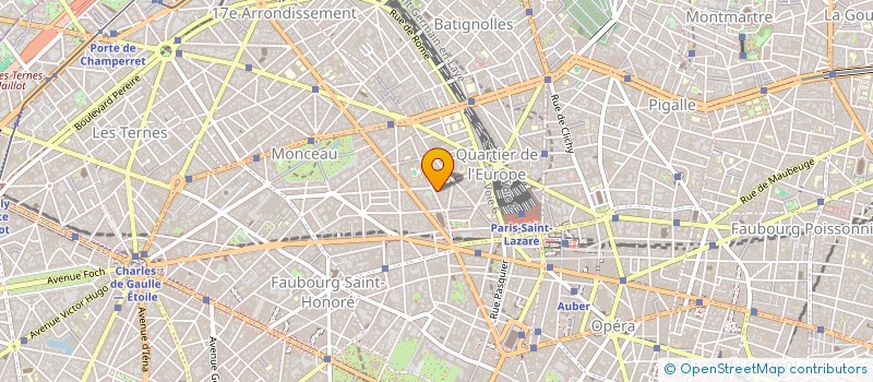 localisation de l'entreprise MADAME CLEMENCE PIERARD  PARIS 8