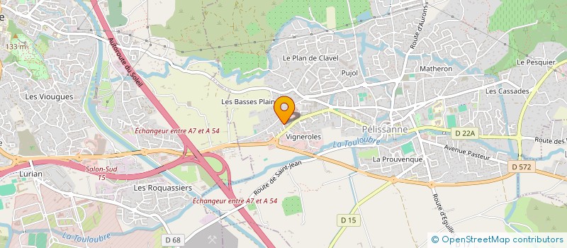 localisation de l'entreprise MADAME CLEMENCE PIERSON à PELISSANNE