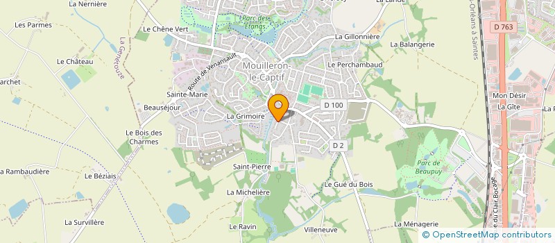 localisation de l'entreprise MADAME CLEMENCE PLUCHON  MOUILLERON-LE-CAPTIF