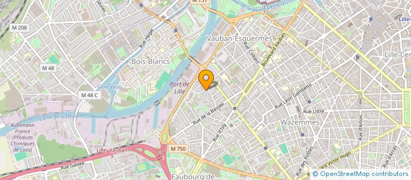 localisation de l'entreprise MADAME CLEMENCE POITEVIN  LILLE