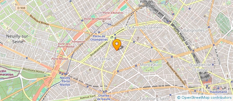 localisation de l'entreprise MADAME CLEMENCE POIX à BOIS-COLOMBES