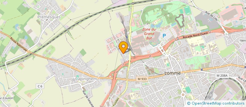 localisation de l'entreprise MADAME CLEMENCE PONCIN à LILLE