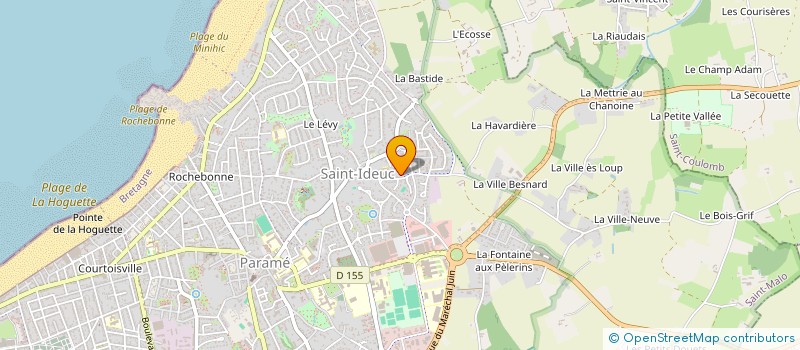 localisation de l'entreprise MADAME CLEMENCE PONTOIZEAU à SAINT-MALO