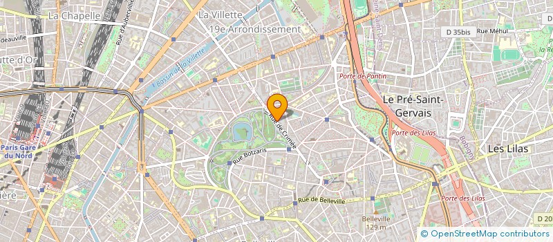 localisation de l'entreprise MADAME CLEMENCE PORTE  PARIS