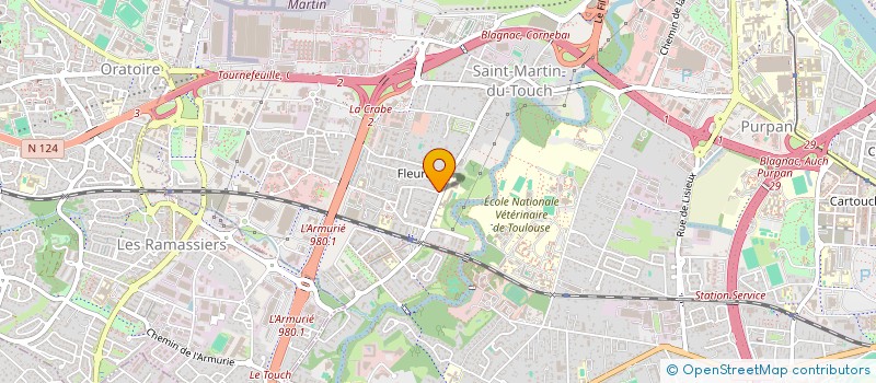 localisation de l'entreprise MADAME CLEMENCE POUJOLS à TOULOUSE