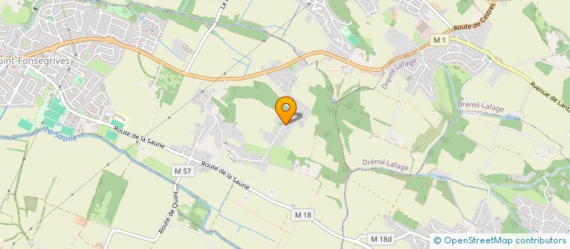 localisation de l'entreprise MADAME CLEMENCE POWNEY  QUINT-FONSEGRIVES