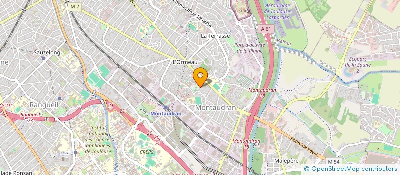 localisation de l'entreprise MADAME CLEMENCE PRADELS  TOULOUSE