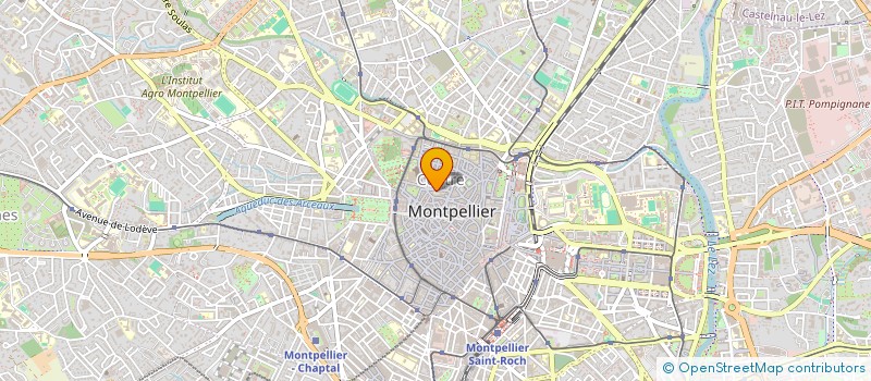 localisation de l'entreprise MADAME CLEMENCE RABE à MONTPELLIER