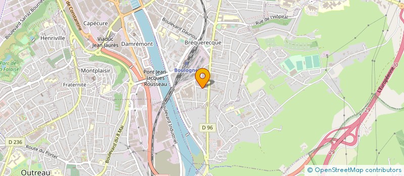 localisation de l'entreprise MADAME CLEMENCE RANNOU  BOULOGNE-SUR-MER