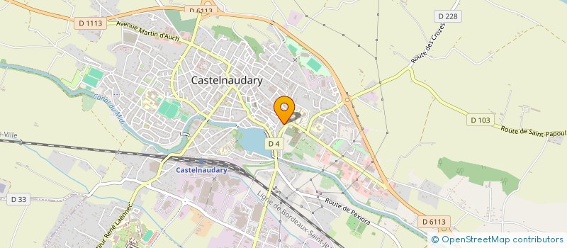 localisation de l'entreprise MADAME CLEMENCE RATABOUIL à CASTELNAUDARY