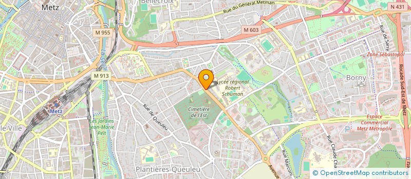 localisation de l'entreprise MADAME CLEMENCE RAVENEL  STRASBOURG