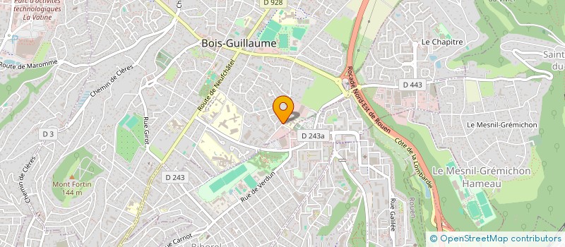 localisation de l'entreprise MADAME CLEMENCE RICHON à BOIS GUILLAUME