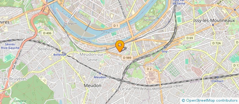 localisation de l'entreprise MADAME CLEMENCE RIDACKER à ISSY-LES-MOULINEAUX
