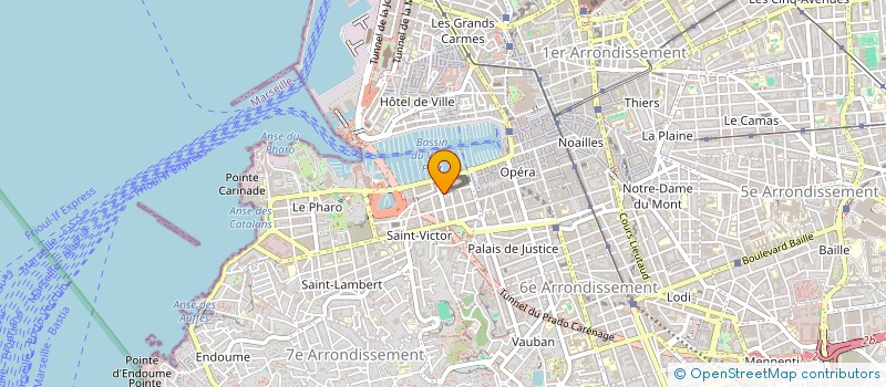 localisation de l'entreprise MADAME CLEMENCE RIOS à MARSEILLE
