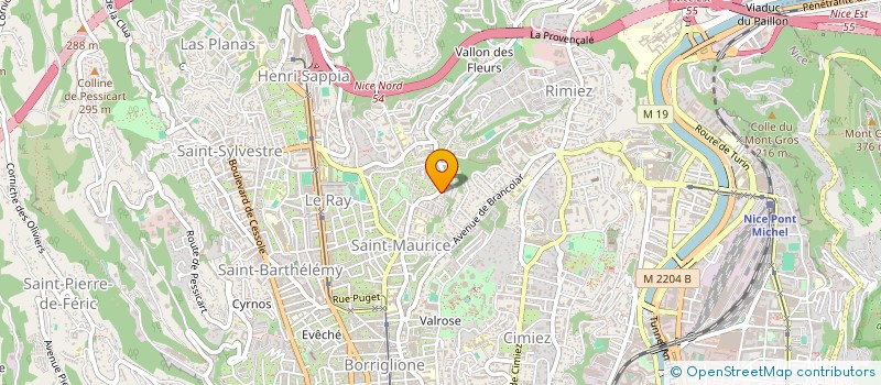 localisation de l'entreprise MADAME CLEMENCE ROBAK  NICE