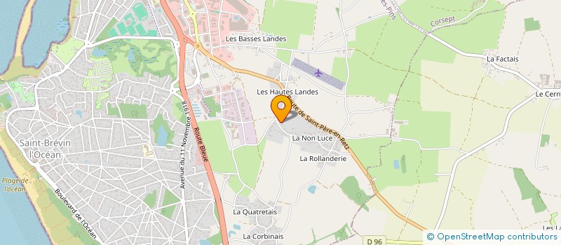 localisation de l'entreprise MADAME CLEMENCE ROBERT à SAINT-BREVIN-LES-PINS