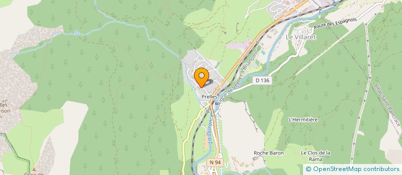 localisation de l'entreprise MADAME CLEMENCE ROBERT  SAINT-MARTIN-DE-QUEYRIERES