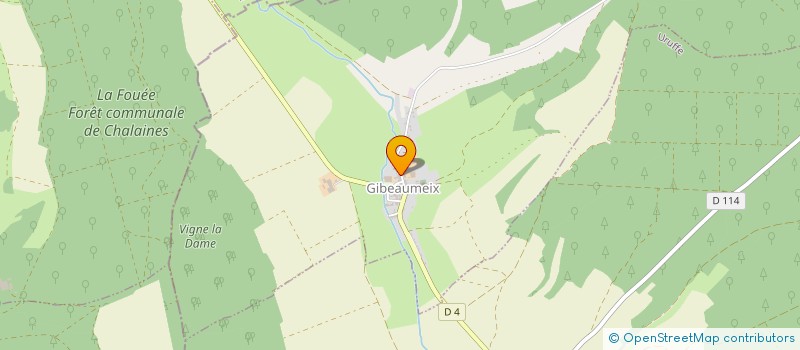 localisation de l'entreprise MADAME CLEMENCE ROBIN  GIBEAUMEIX