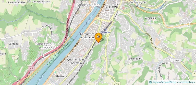 localisation de l'entreprise MADAME CLEMENCE ROESLER à VIENNE