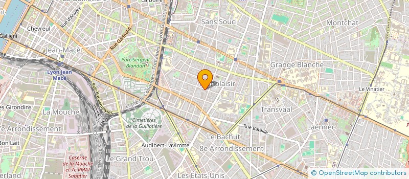 localisation de l'entreprise MADAME CLEMENCE ROMERA  LYON