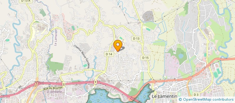 localisation de l'entreprise MADAME CLEMENCE ROSALIE  LE LAMENTIN