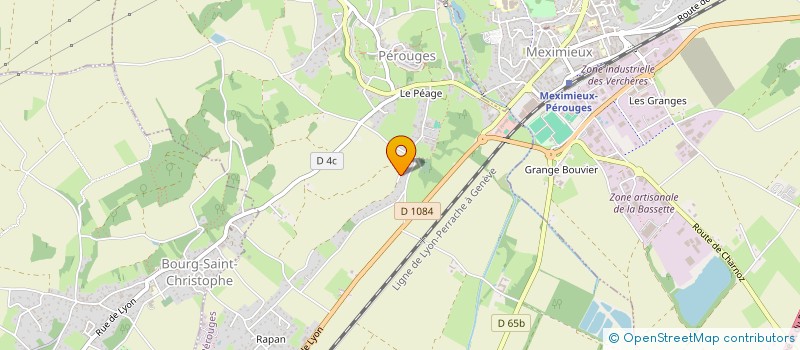 localisation de l'entreprise MADAME CLEMENCE ROSTAING  PEROUGES