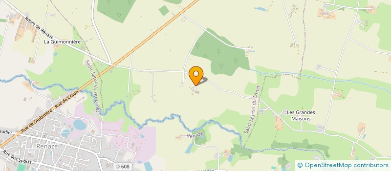 localisation de l'entreprise MADAME CLEMENCE RUAULT  SAINT-MARTIN-DU-LIMET