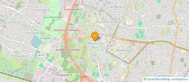 localisation de l'entreprise MADAME CLEMENCE RUBIO  SAINT-HERBLAIN