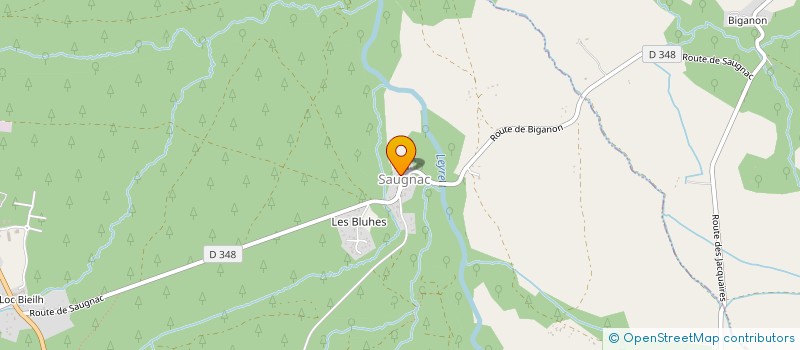 localisation de l'entreprise MADAME CLEMENCE SAINTEMARIE  SAUGNAC-ET-MURET