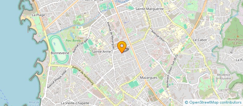 localisation de l'entreprise MADAME CLEMENCE SANDONNAT à MARSEILLE