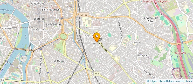 localisation de l'entreprise MADAME CLEMENCE SERLOOTEN  TOULOUSE